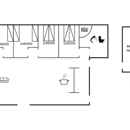 Hébergement de vacances Helli - 650m From The Sea By Interhome Torsted (Nordjylland)